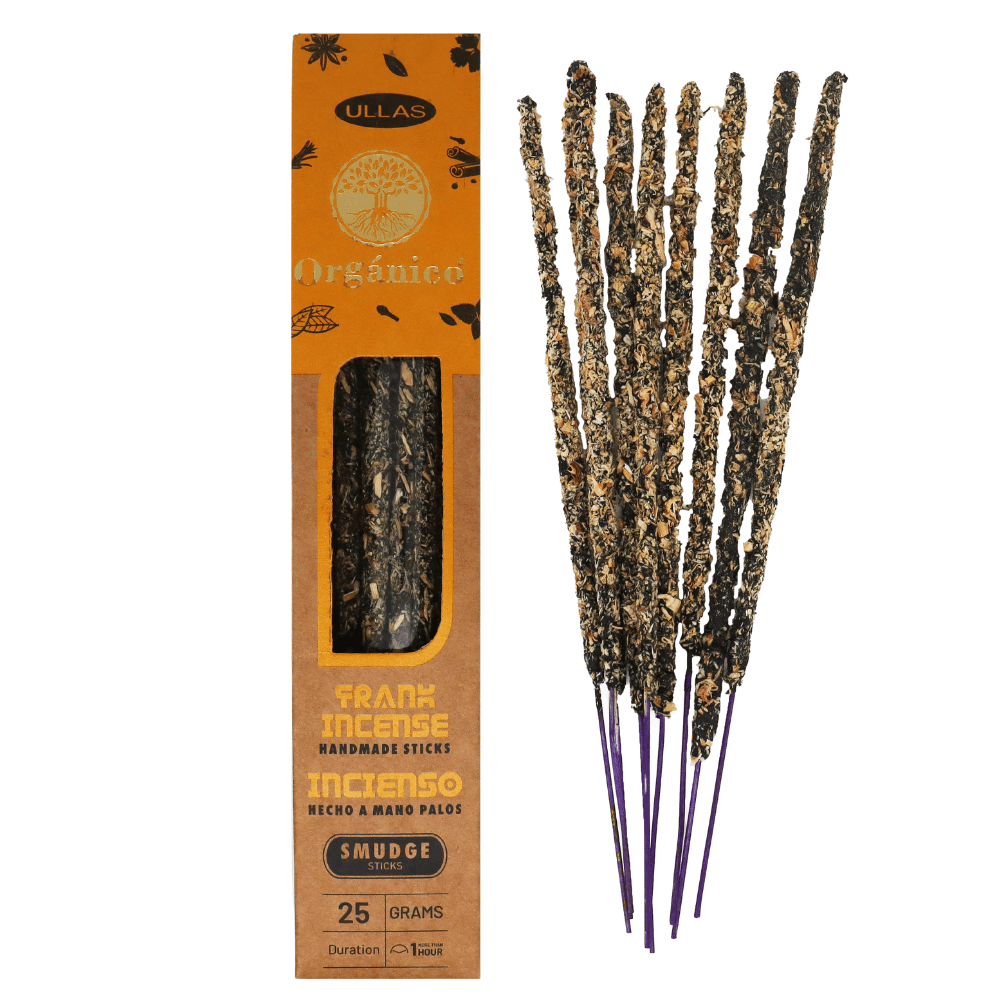 Frankincense Boswellia - Bastoncini di incenso organici Ullas - 20g