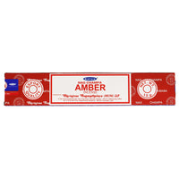 Ambra - Bastoncini d'incenso - Satya Sai Baba - 15g