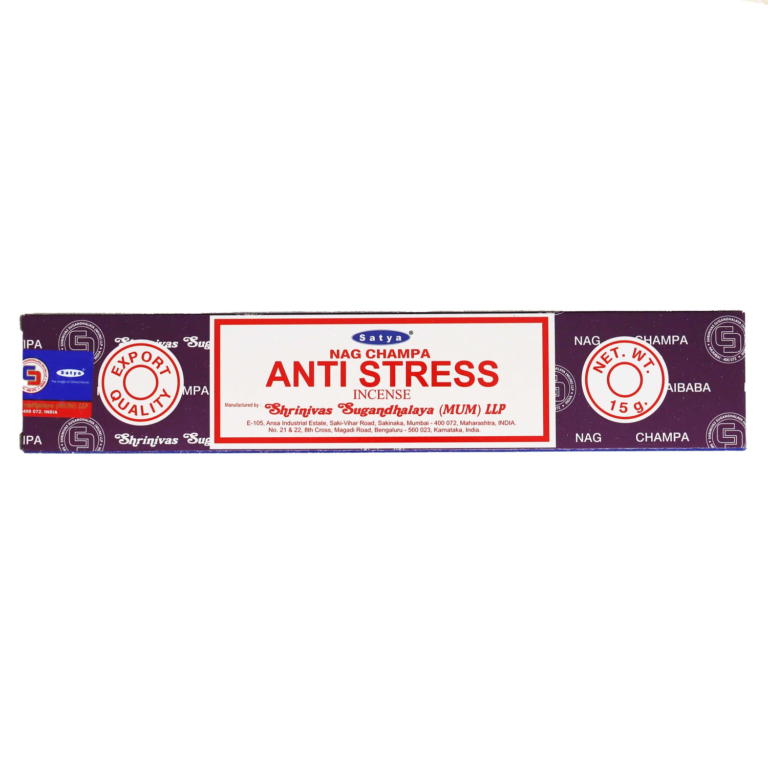 Anti Stress - Bastoncini d'incenso - Satya Sai Baba - 15g