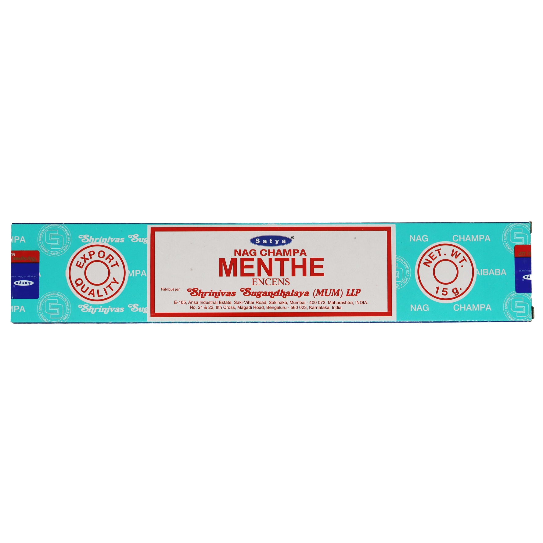 Menta Piperita - Bastoncini d'incenso - Satya Sai Baba - 15g