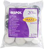 20 Lumini Maxi non profumati lunga durata - 10h