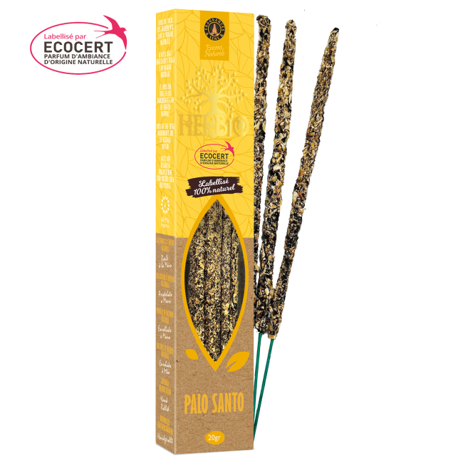 Palo Santo - Bastoncini di incenso Herbio - Ecologici - 20g