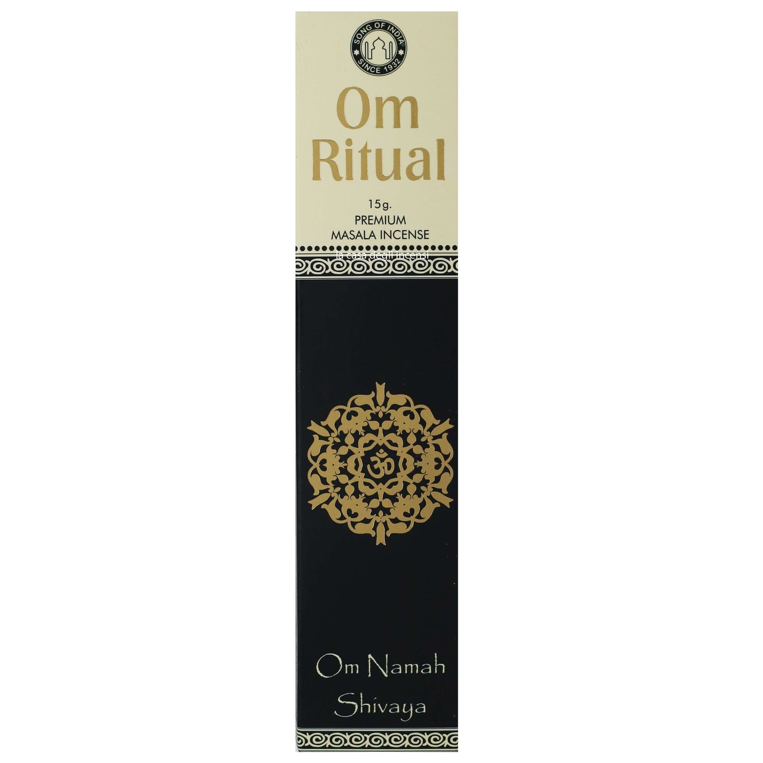 Om Ritual - Bastoncini di incenso Song of India Premium - 15g