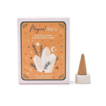 Vibrazioni Magiche - Coni di incenso con supporto - Song of India - 25pz