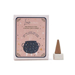 Pozione d' Amore - Coni di incenso con supporto - Song of India - 25pz