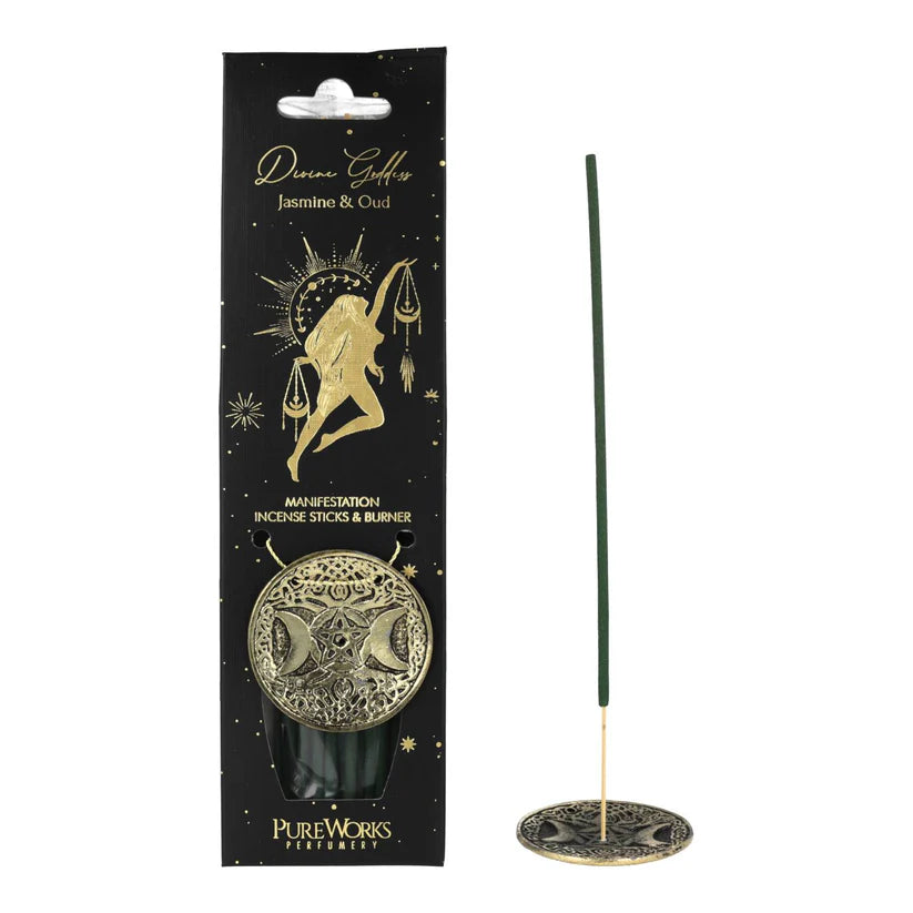 Gelsomino e Oud - Divine Goddess - Bastoncini di incenso Esoteric Collection - 20g