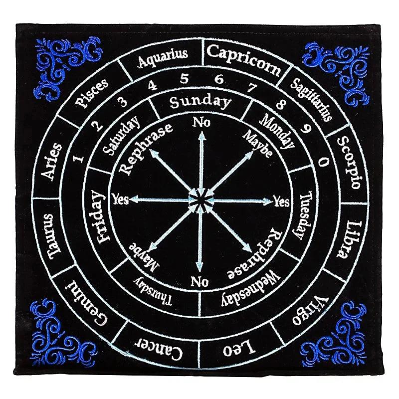 Tappetino per Pendolo Astrologico 30 x 30 cm
