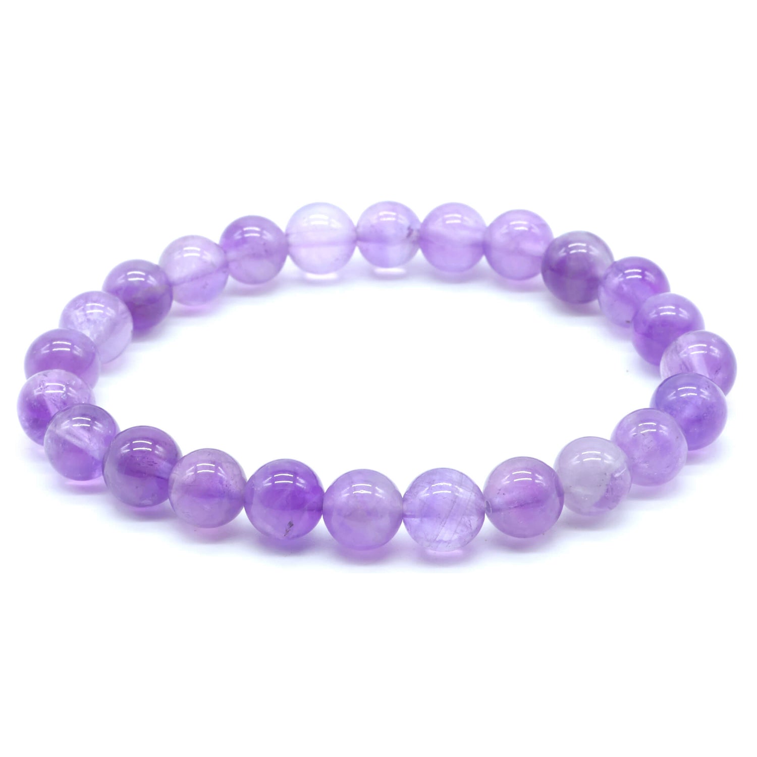Bracciale in Ametista - 8mm