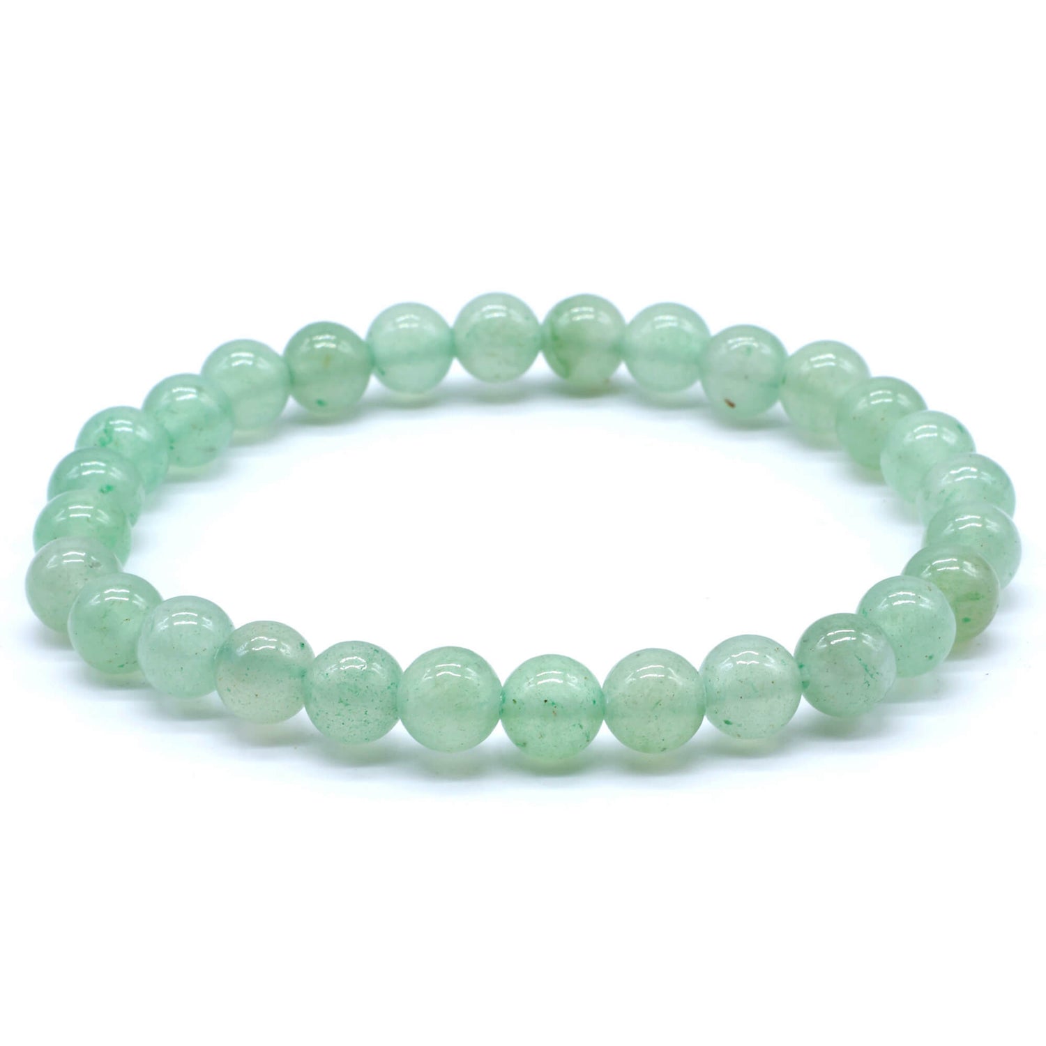 Bracciale in Avventurina Verde in 6mm