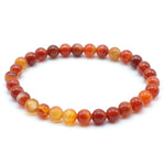 Bracciale in Cornalina Striata in 6mm