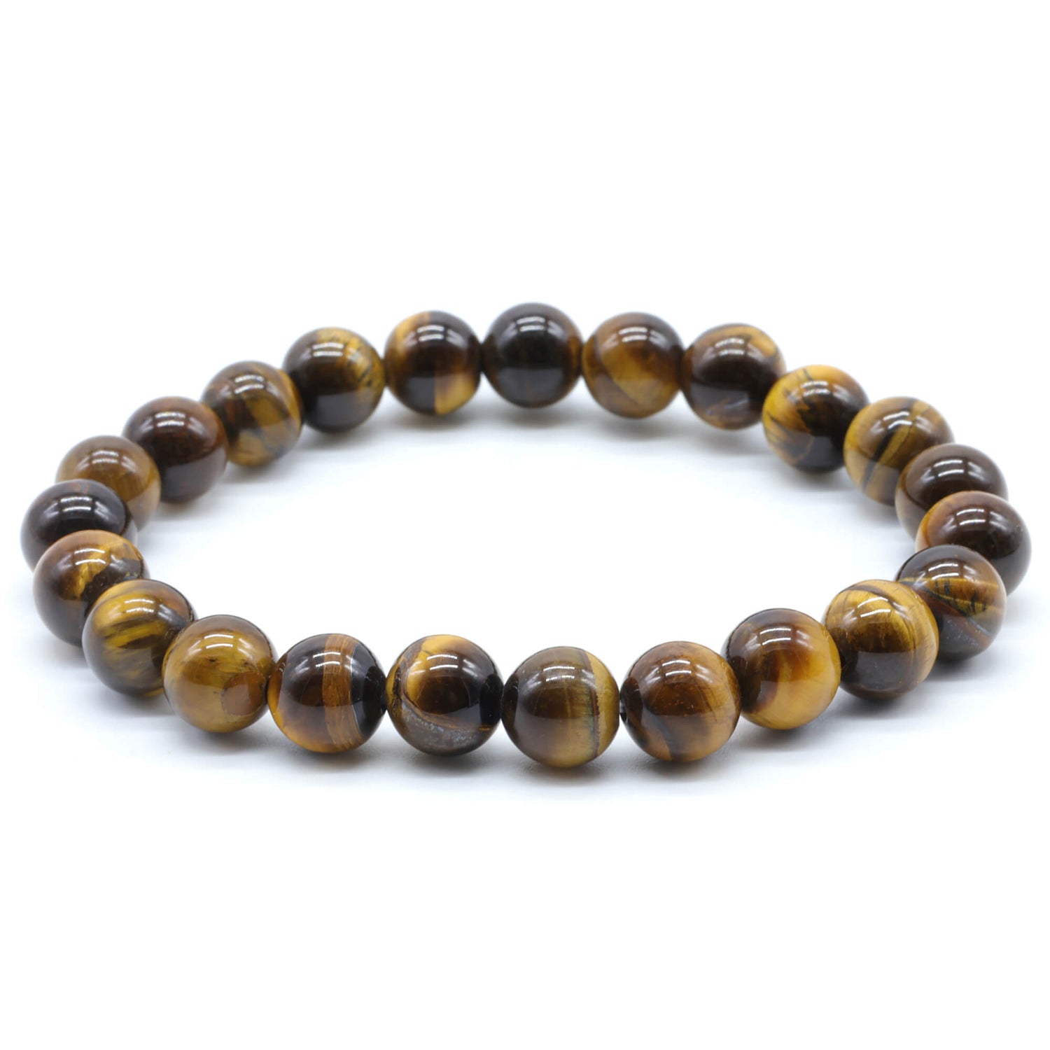 Bracciale in Occhio di Tigre in 8mm