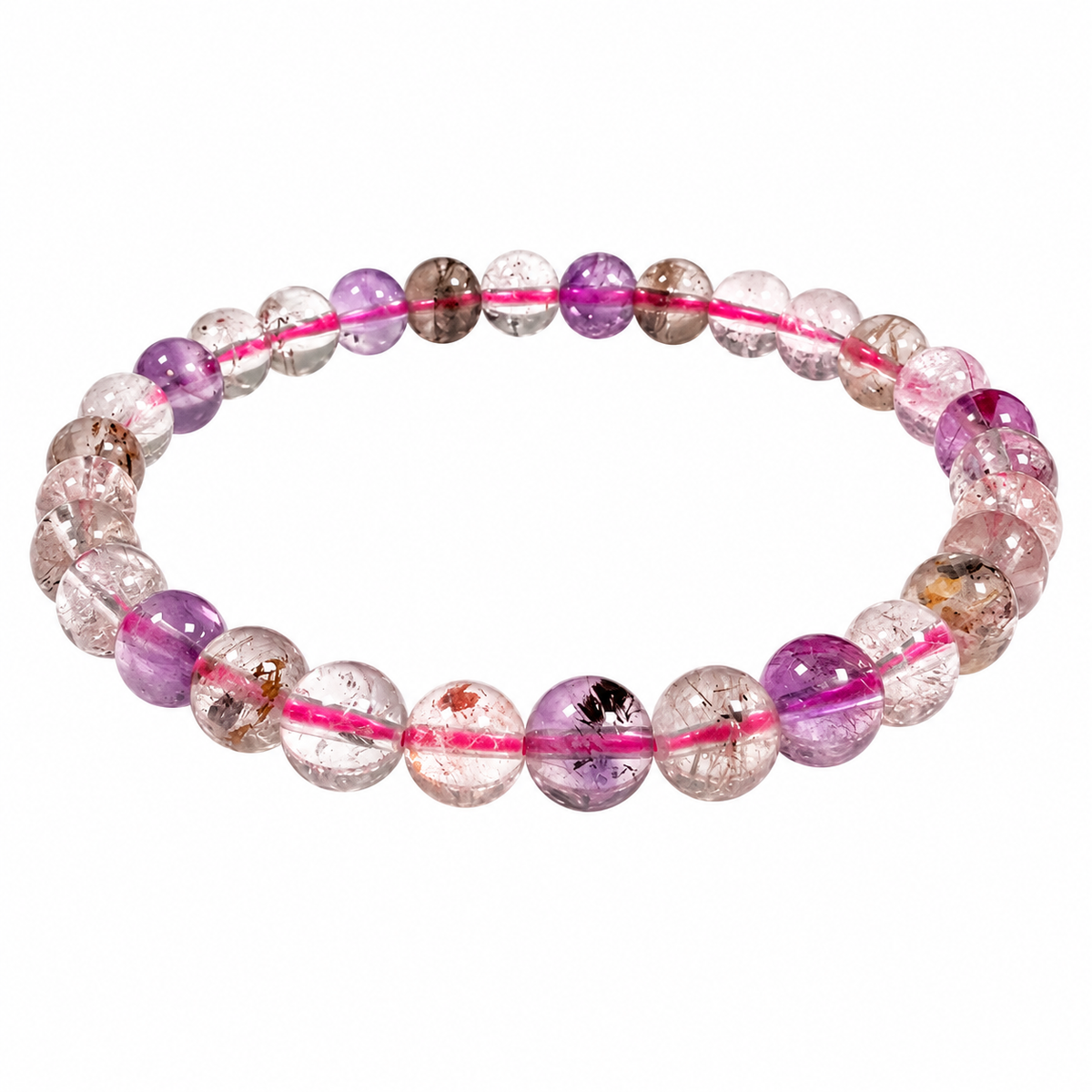 Bracciale in Super Seven - 6mm