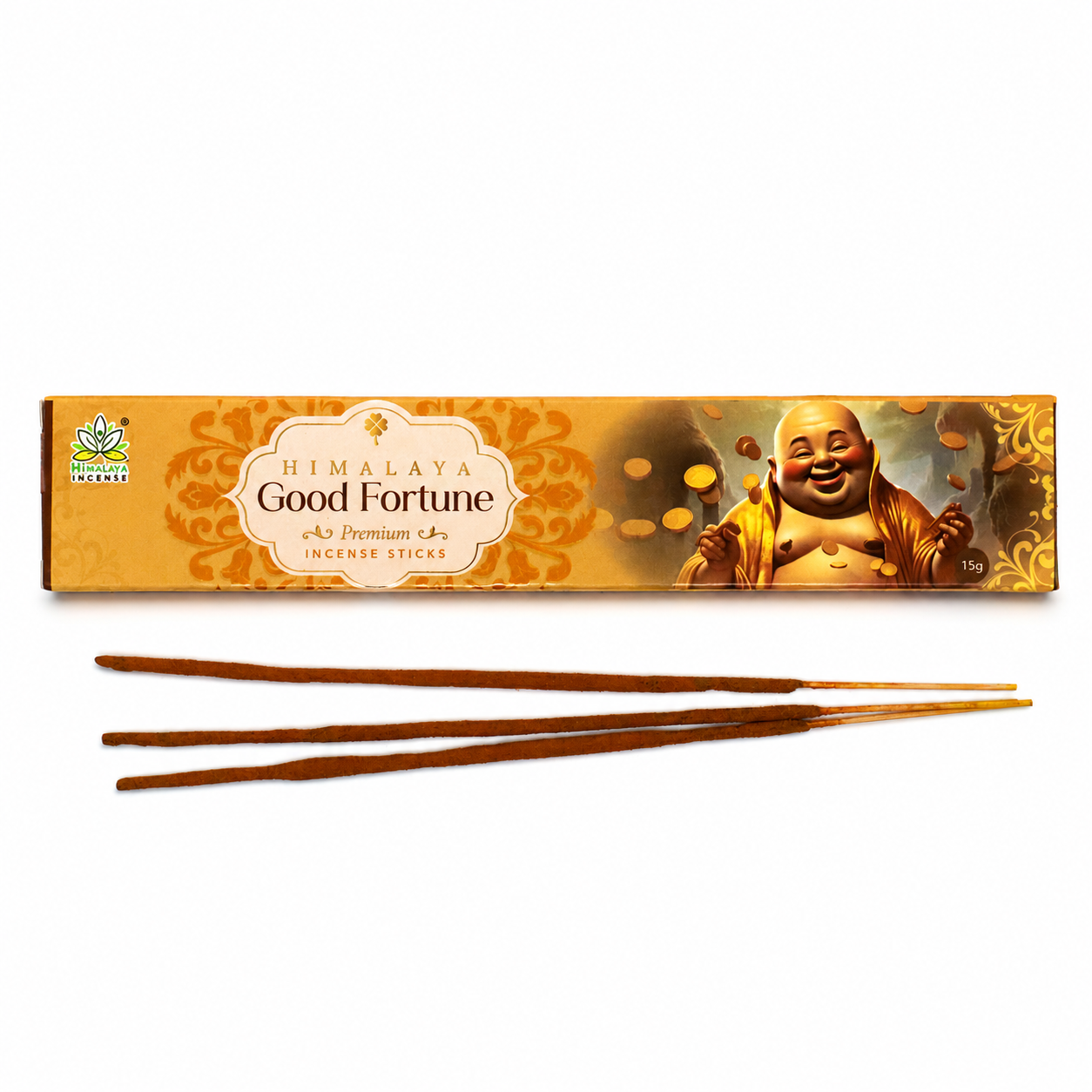 Buona Fortuna - Bastoncini di incenso - Himalaya Incense Premium - 15g