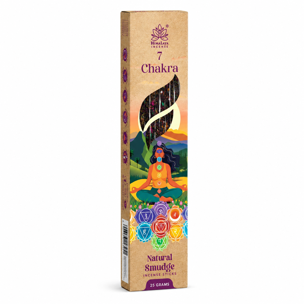 7 Chakra - Bastoncini d'incenso - Himalaya Incense - 25g