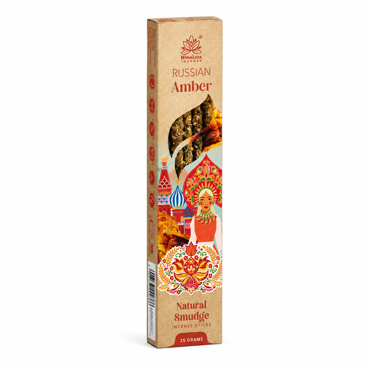 Ambra - Bastoncini d'incenso - Himalaya Incense - 25g