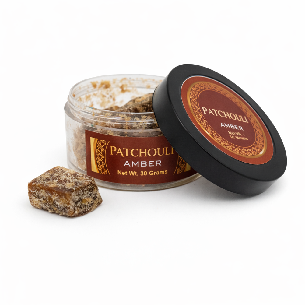 Profumo solido Ambra e Patchouli – 30 g