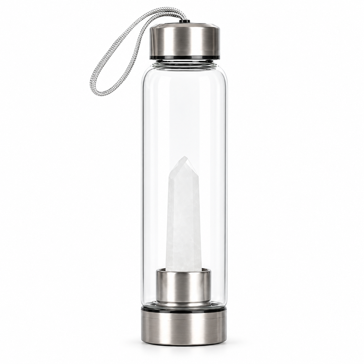 Bottiglia Tadasana 500 ml con Cristallo di Rocca