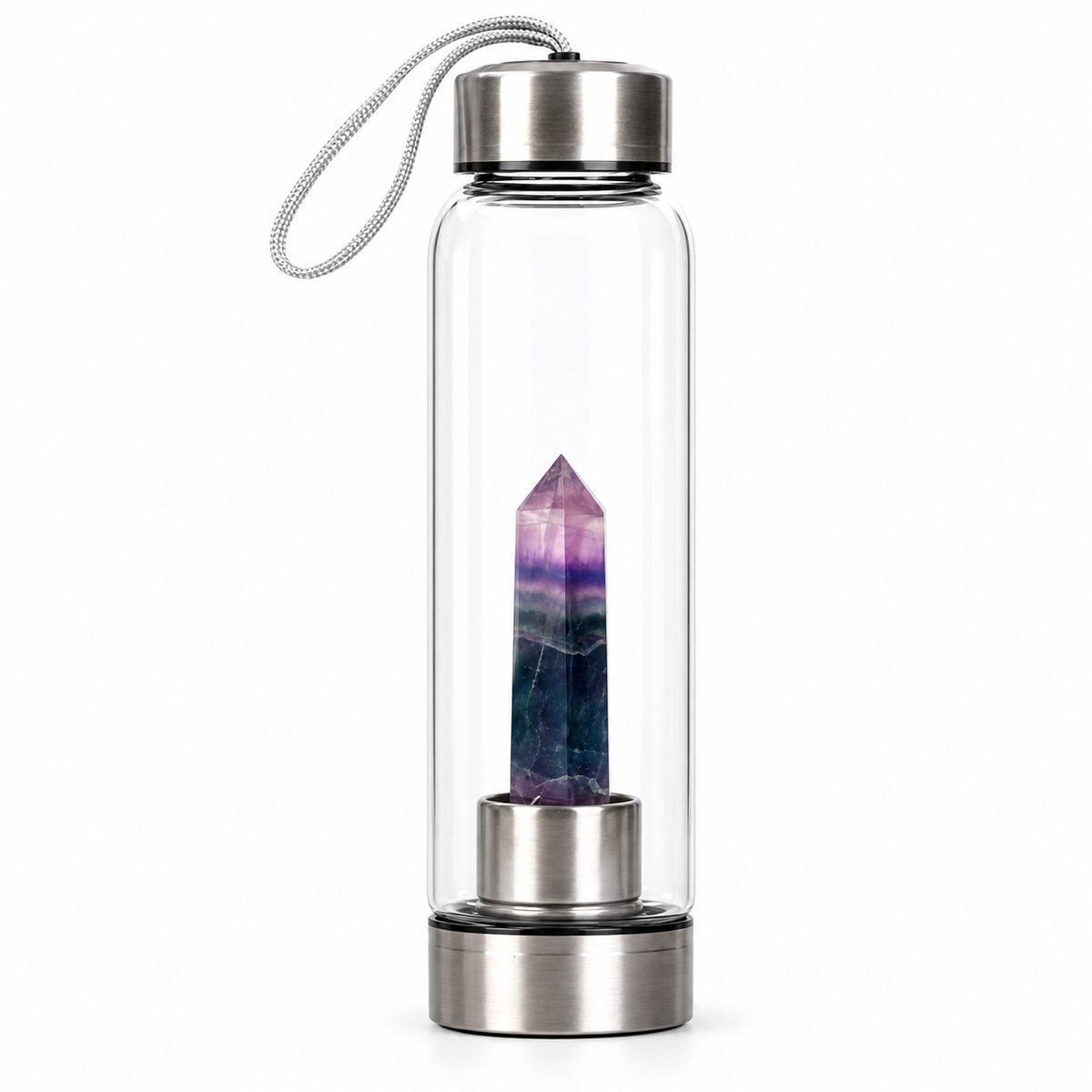 Bottiglia Tadasana 500 ml con Fluorite