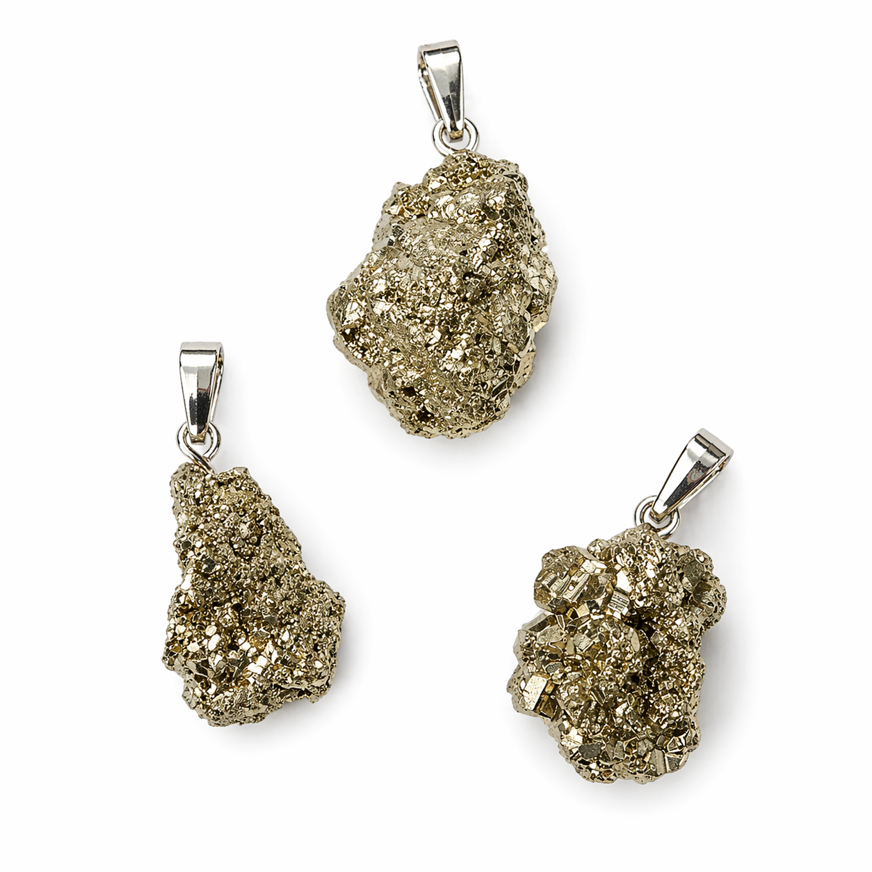 Ciondolo Pirite Grezza Naturale