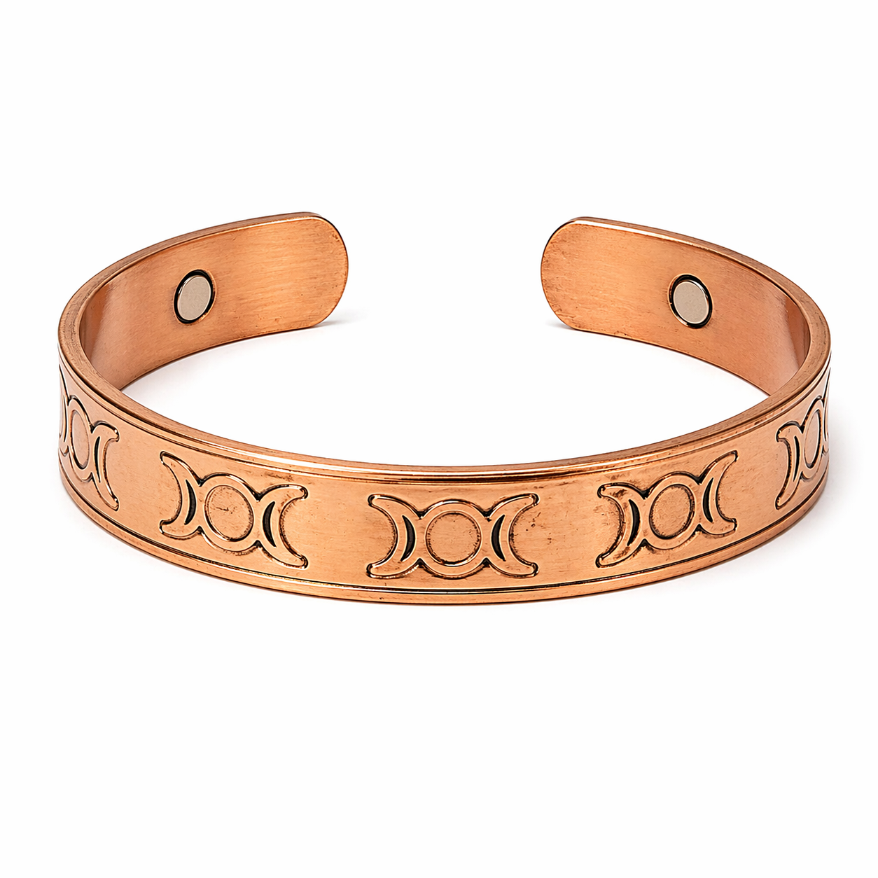Bracciale Magnetico in Rame Fasi Lunari – Energia e Intuizione