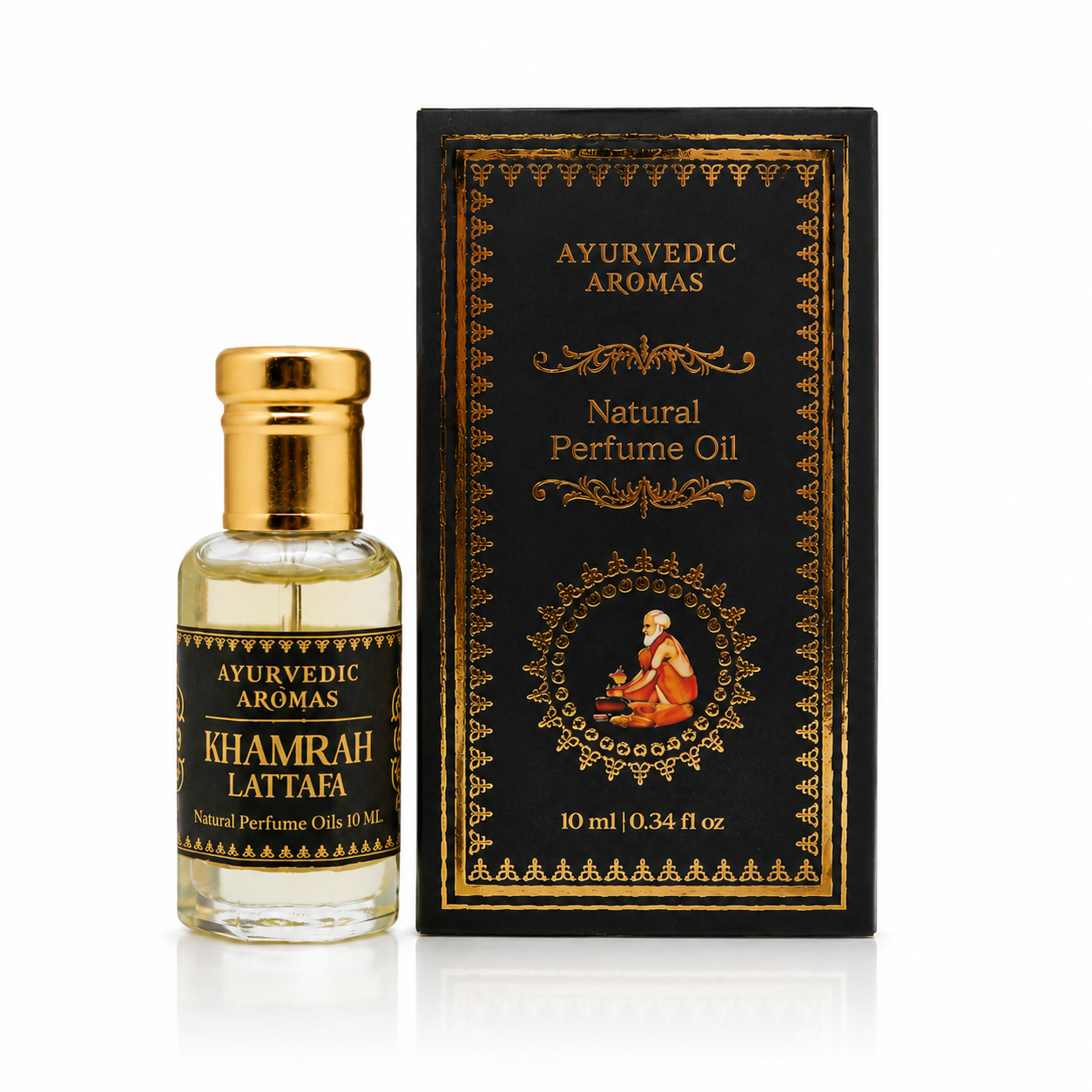Khamrah Lattafa - Profumo Corpo Roll-On – Ayurvedic Aromas - 10ml