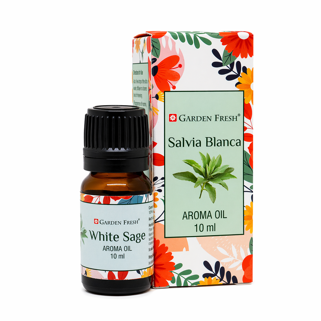 Salvia Bianca - Olio Aromatico naturale - Garden Fresh - 10ml