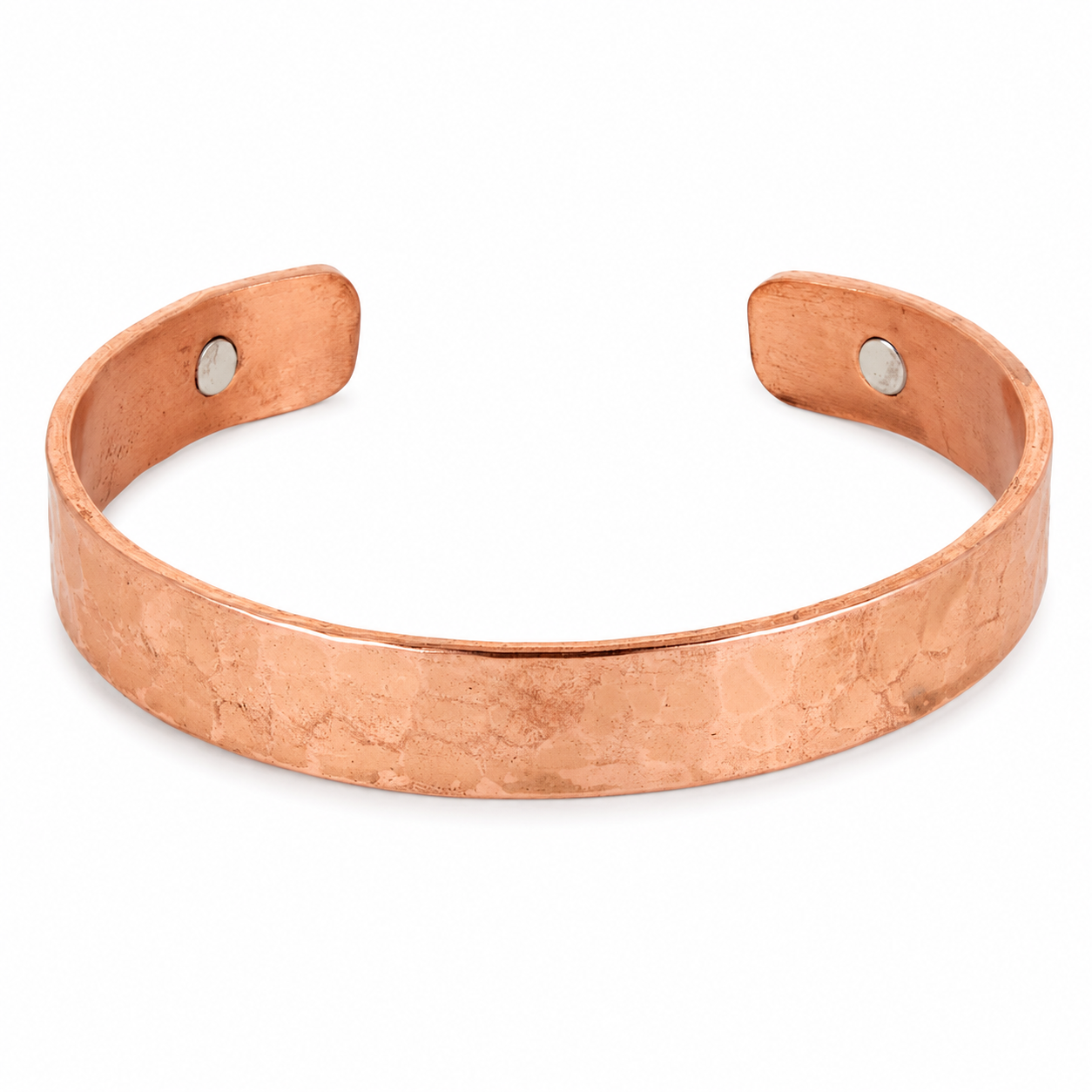 Bracciale in Rame - Classico martellato a mano