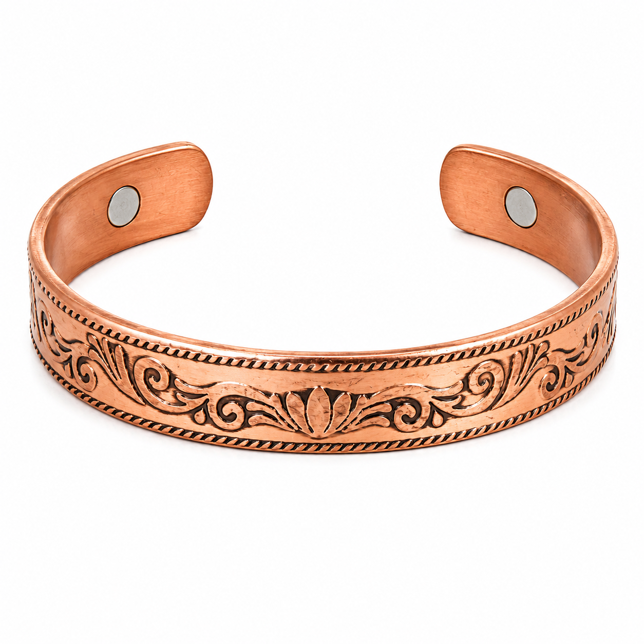 Bracciale in Rame - Fiore di Loto