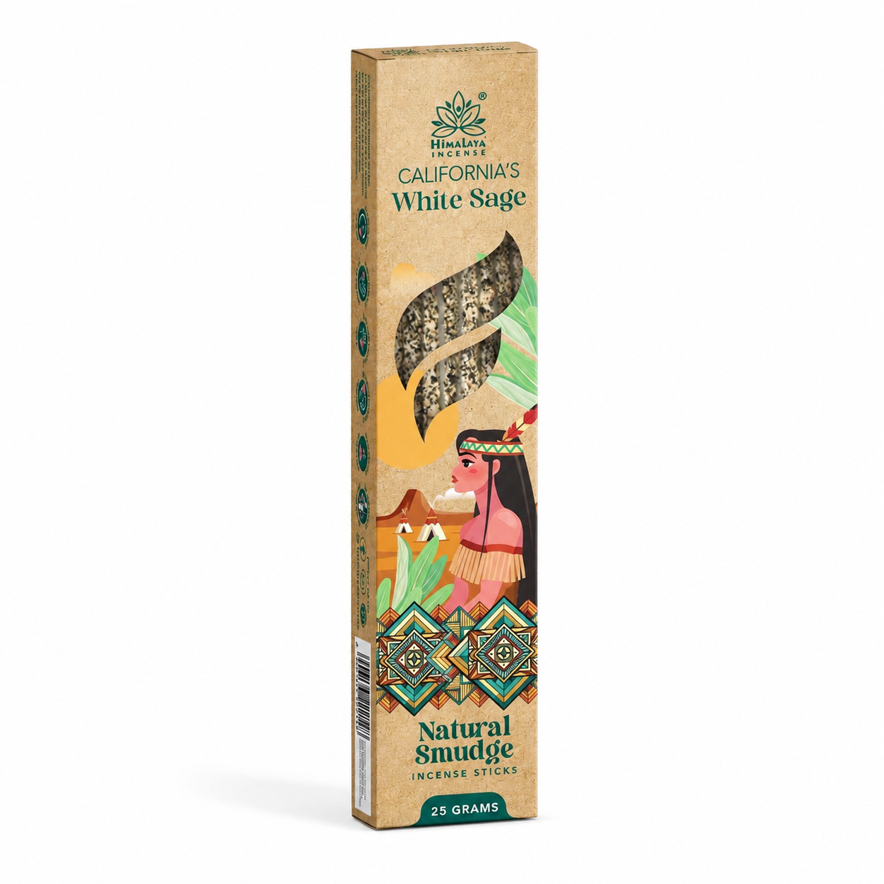 Weißer Salbei - Räucherstäbchen - Himalaya Incense - 25g