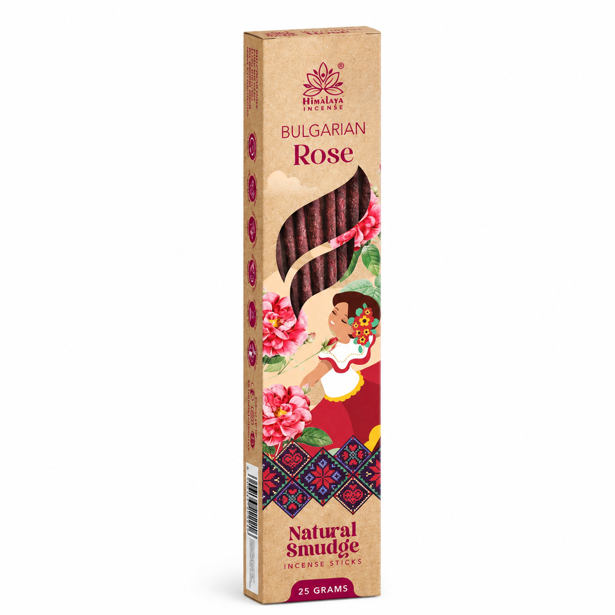 Rose - Räucherstäbchen - Himalaya Incense - 25g