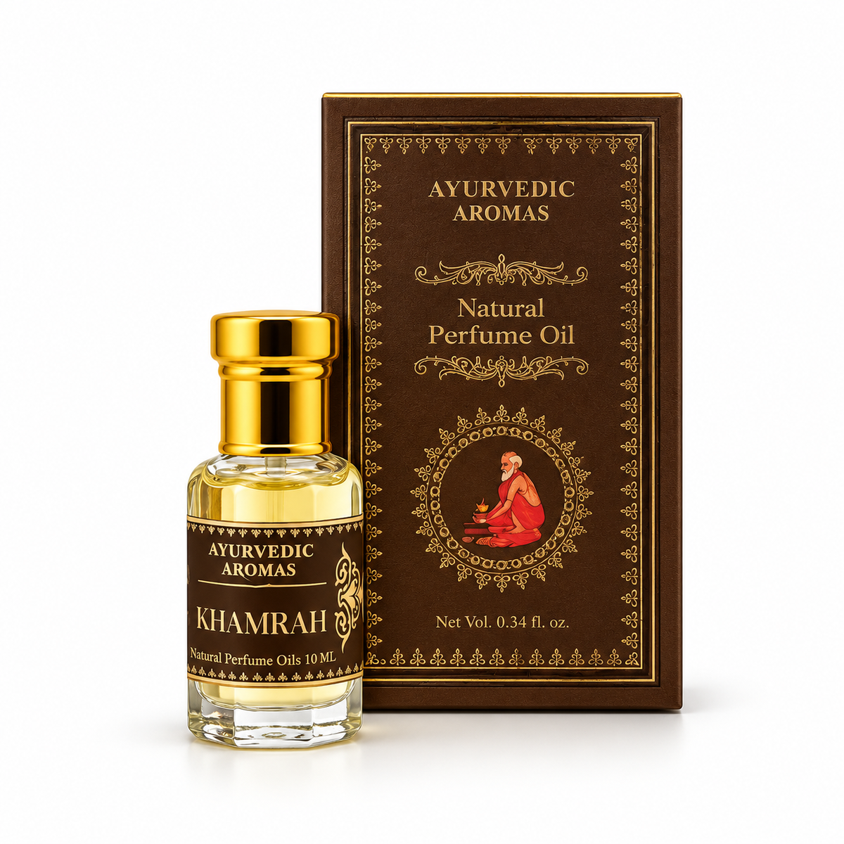 Khamrah Lattafa - Body Perfume Roll-On – Ayurvedic Aromas - 10ml