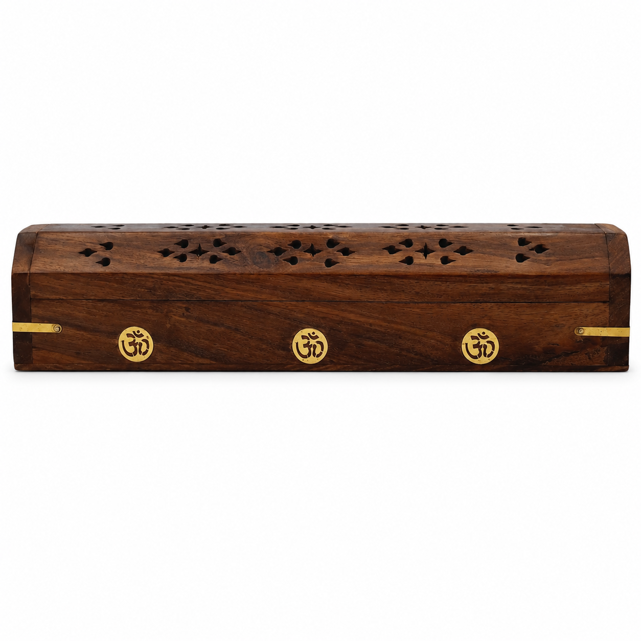 Scatola porta incenso in legno - OM
