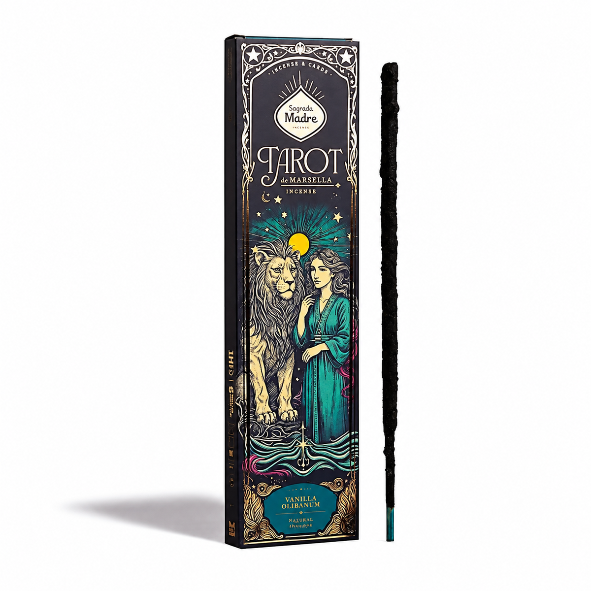 Vaniglia e Franchincenso (Boswellia) - Bastoncini di incenso - Sagrada Madre Tarot de Marsella - 20g