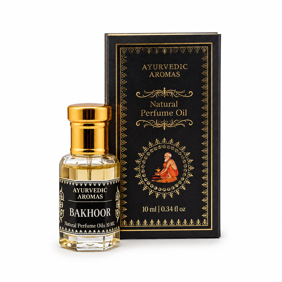 Bakhoor - Profumo Corpo Roll-On – Ayurvedic Aromas - 10ml