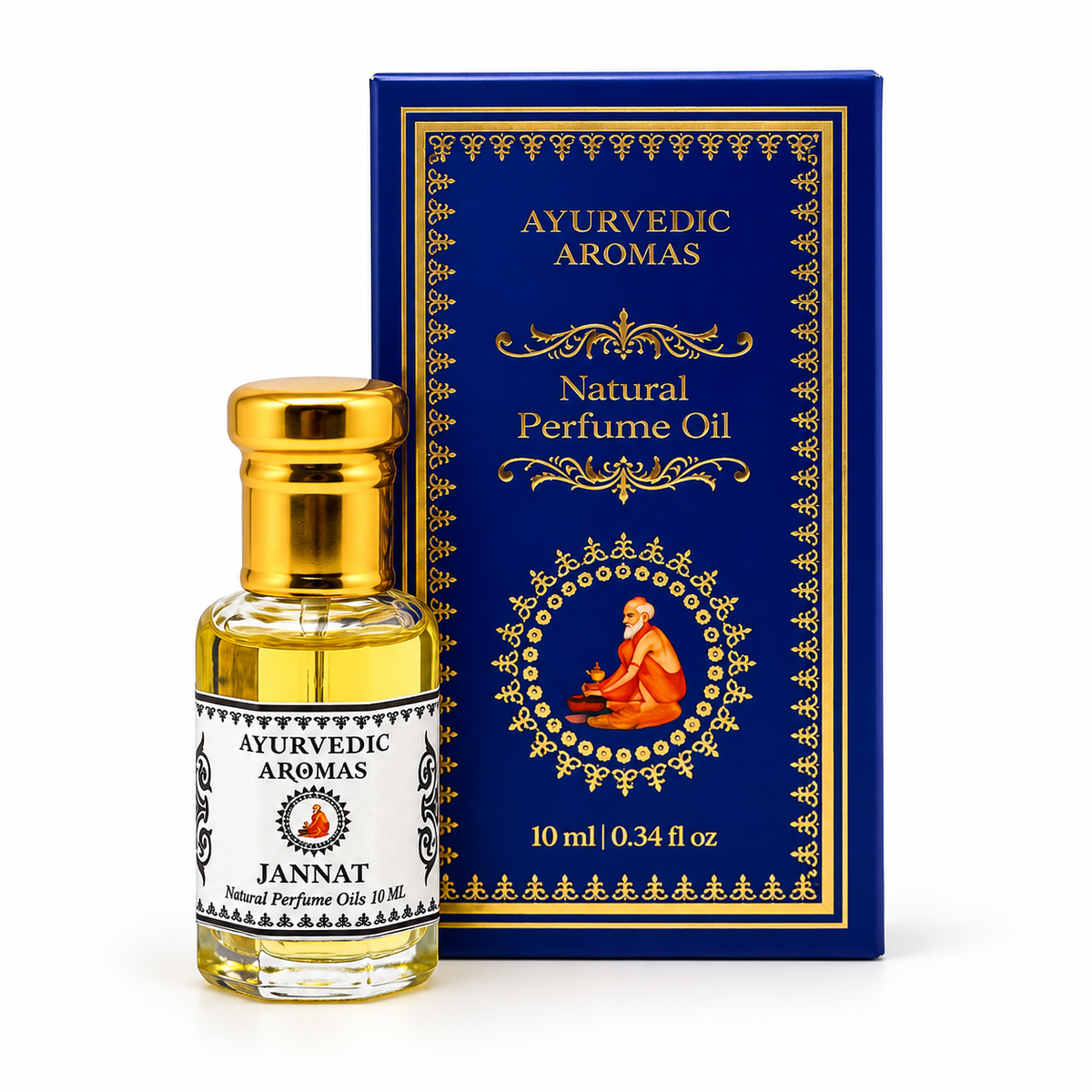 Jannat - Profumo Corpo Roll-On – Ayurvedic Aromas - 10ml