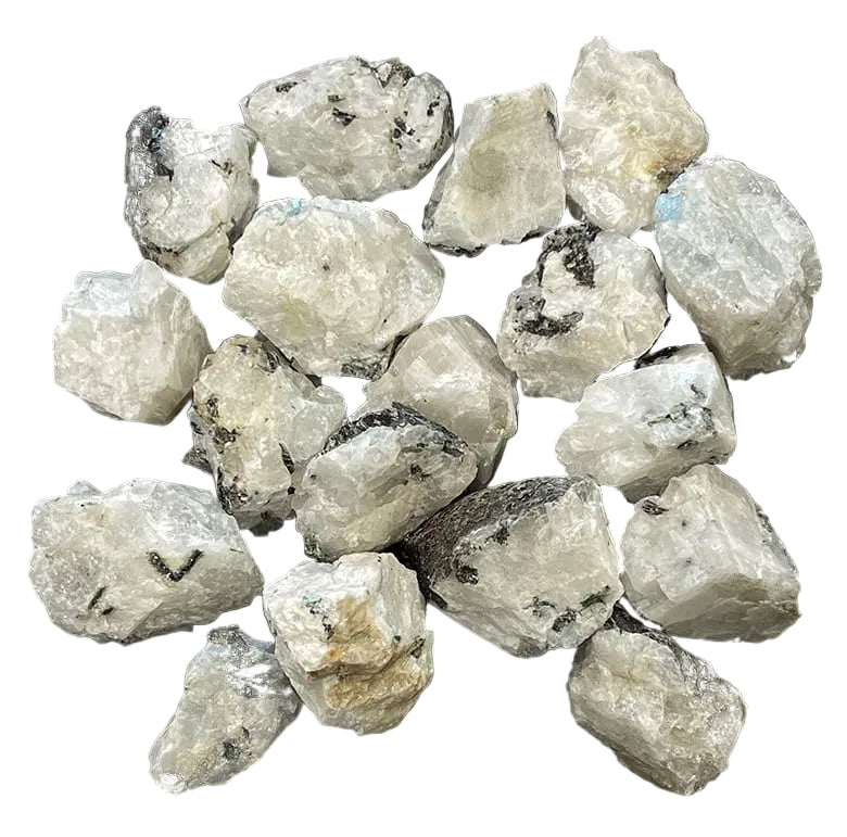 Pietra di Luna Bianca Grezza 3–5 cm – Intuizione e Femminilità