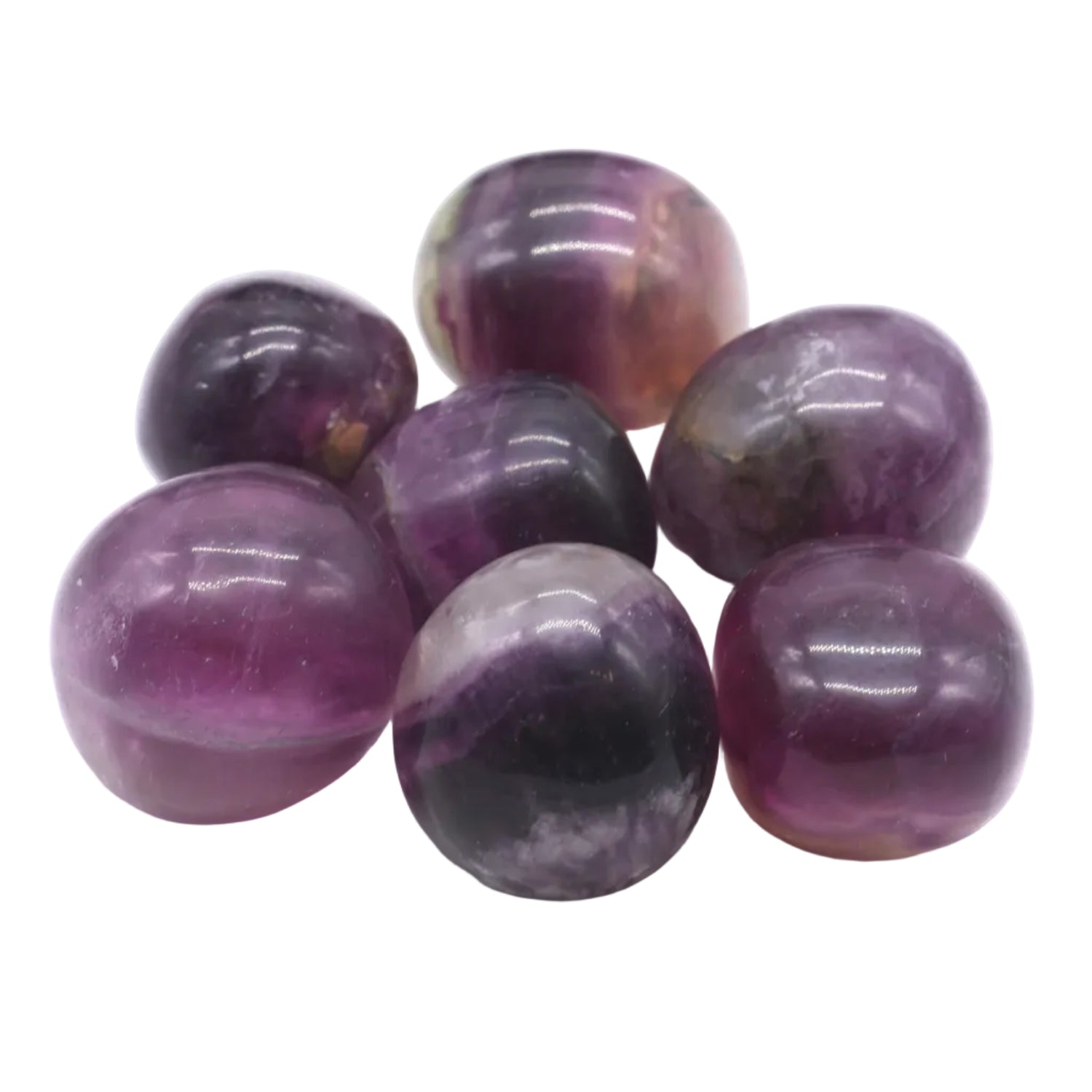 Fluorite viola Burattata