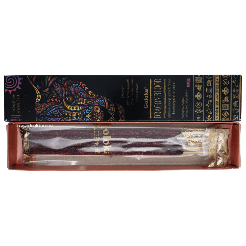 Sangue di Drago - Bastoncini di incenso Animal Spirit Goloka in 25g