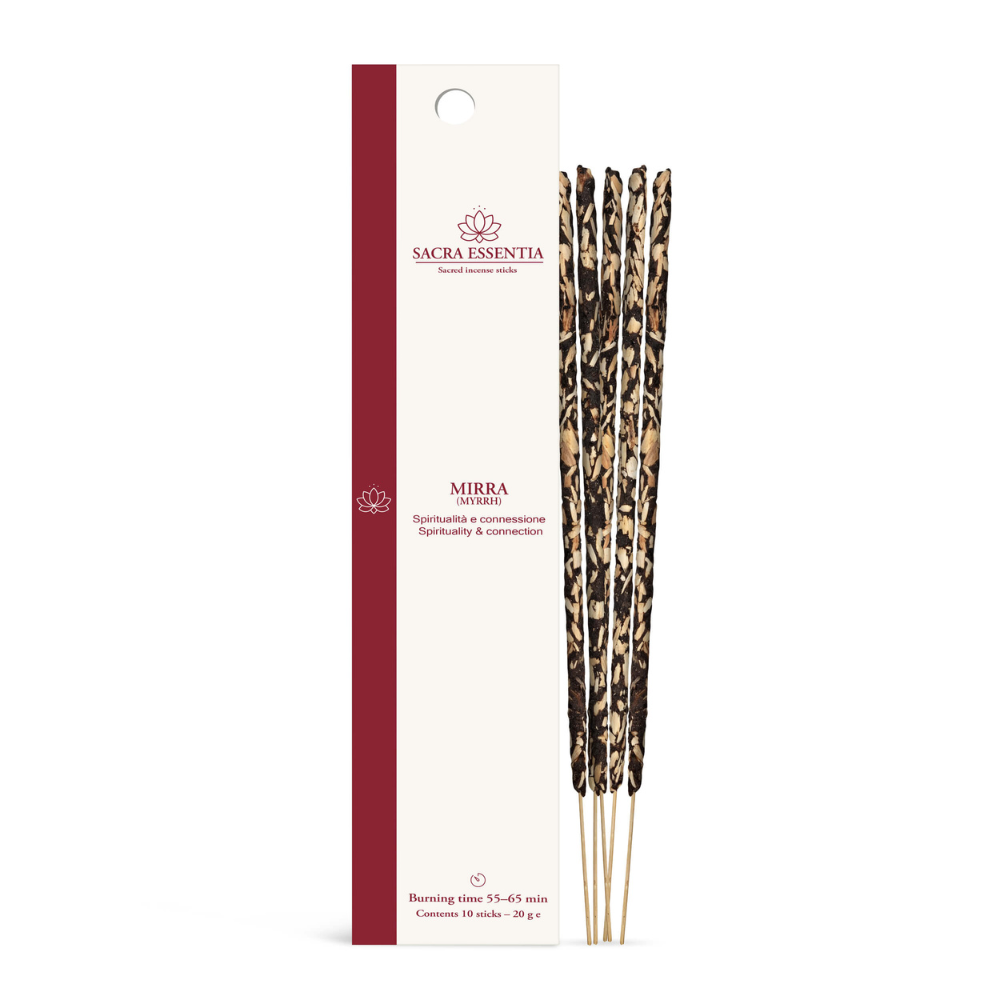 Myrrh - Organic Incense Sticks - Sacra Essentia - 20g