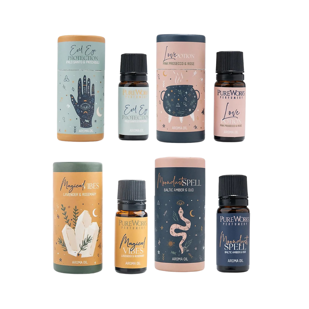Bundle Oli Aromatici Song of India – Celestial Magic – 10ml (Set 4 Fragranze)