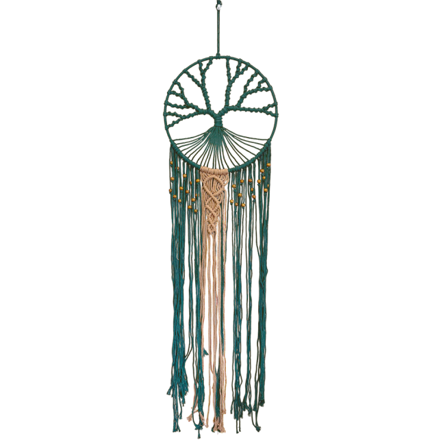 Acchiappasogni Verde - Albero della Vita 112cm