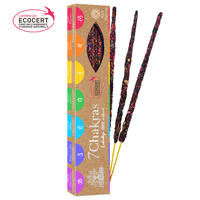 7 Chakra - Bastoncini di incenso Herbio - Ecologici - 20g