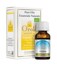 Limone Bio - Olio Essenziale Puro 100% - Oroil - 10 ml