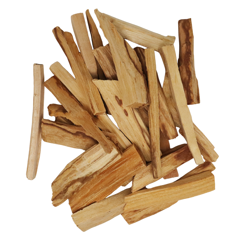 Palo Santo Naturale – Forme Irregolari 500g (circa 100 legnetti)