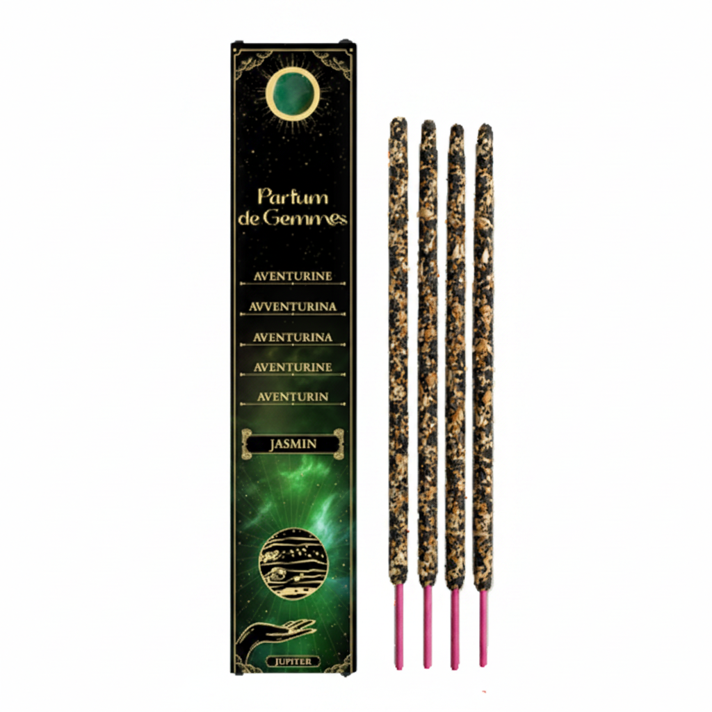Gelsomino - Bastoncini di incenso - Parfum de Gemmes - Avventurina - 20g