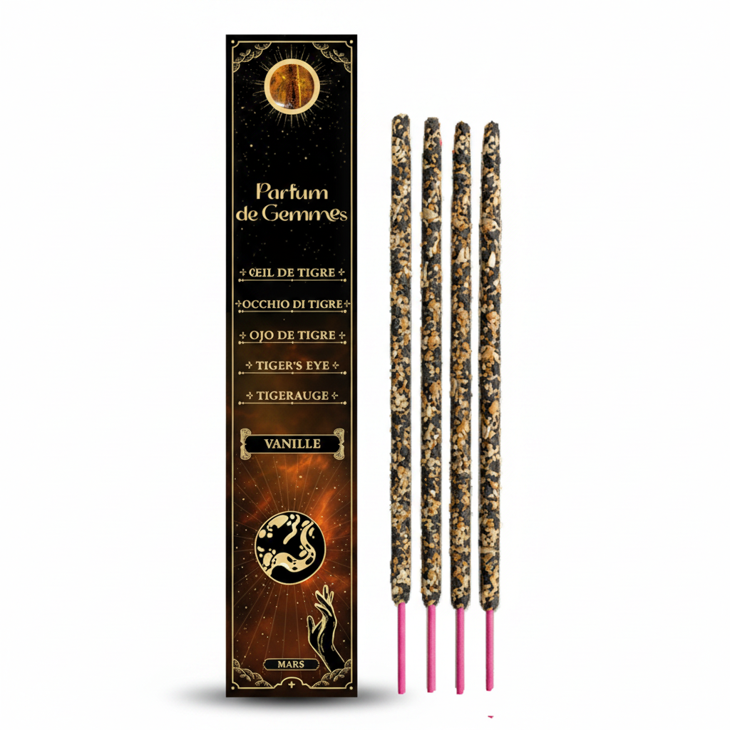 Vanilla - Incense Sticks - Parfum de Gemmes - 20g